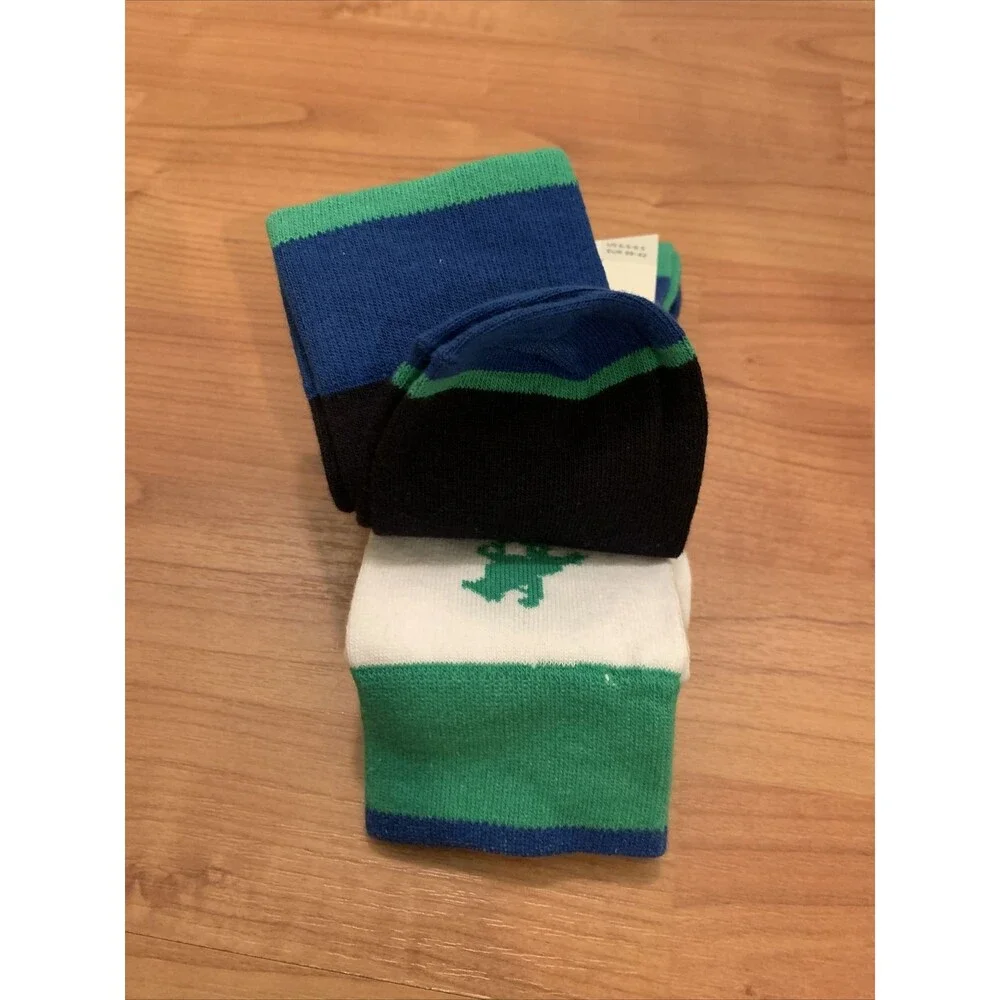 Crew Socks U.S. GRAND Polo Assn. Synergy 3 Pairs Pick Your Size Multi-Color